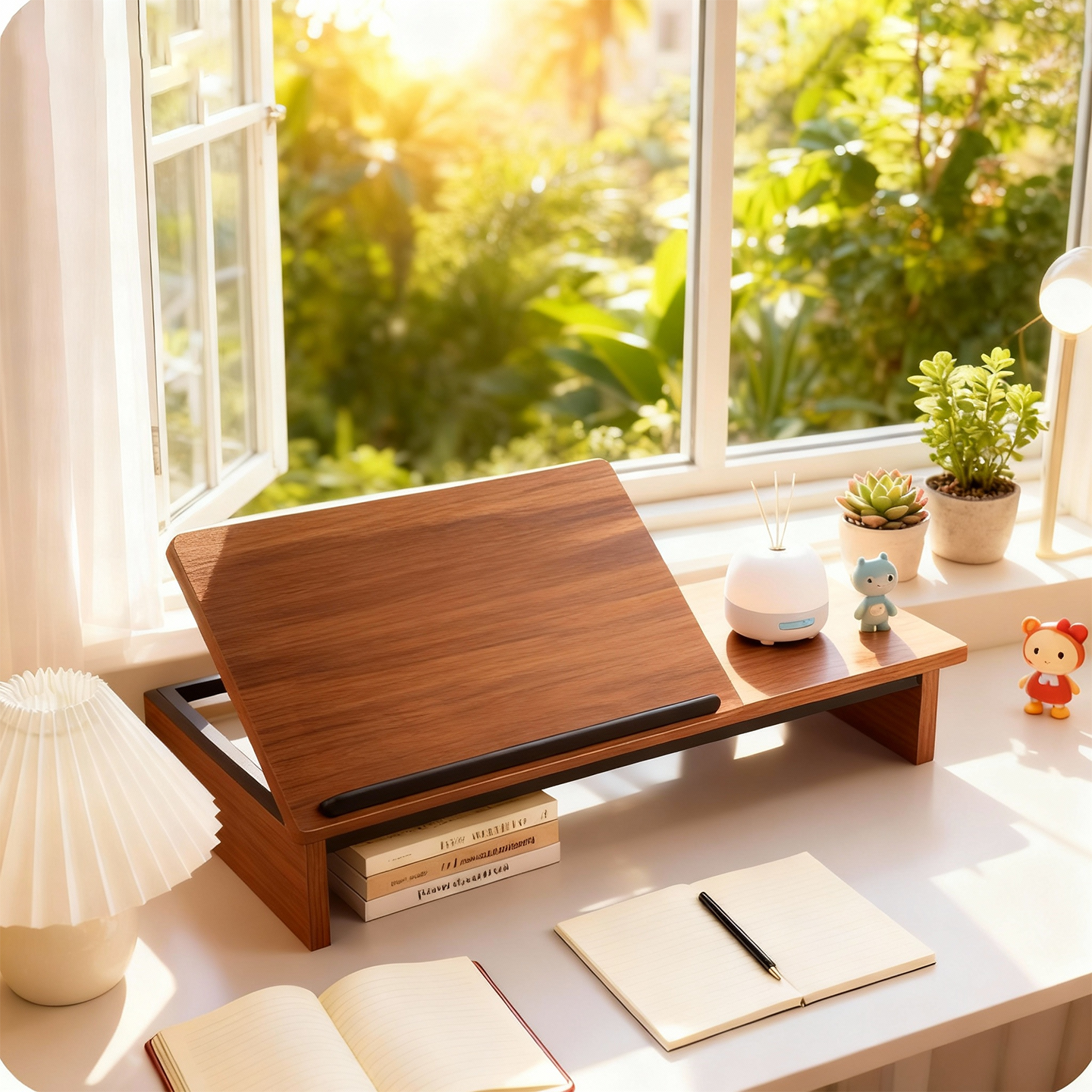 桌面笔记本支架可升降电脑增高架