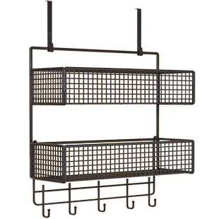 衣柜挂钩帽子包包收纳挂架免打孔柜子上侧面挂衣钩墙上壁挂衣架