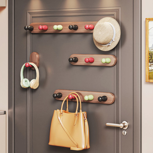 家用挂衣钩卧室墙上门后衣服