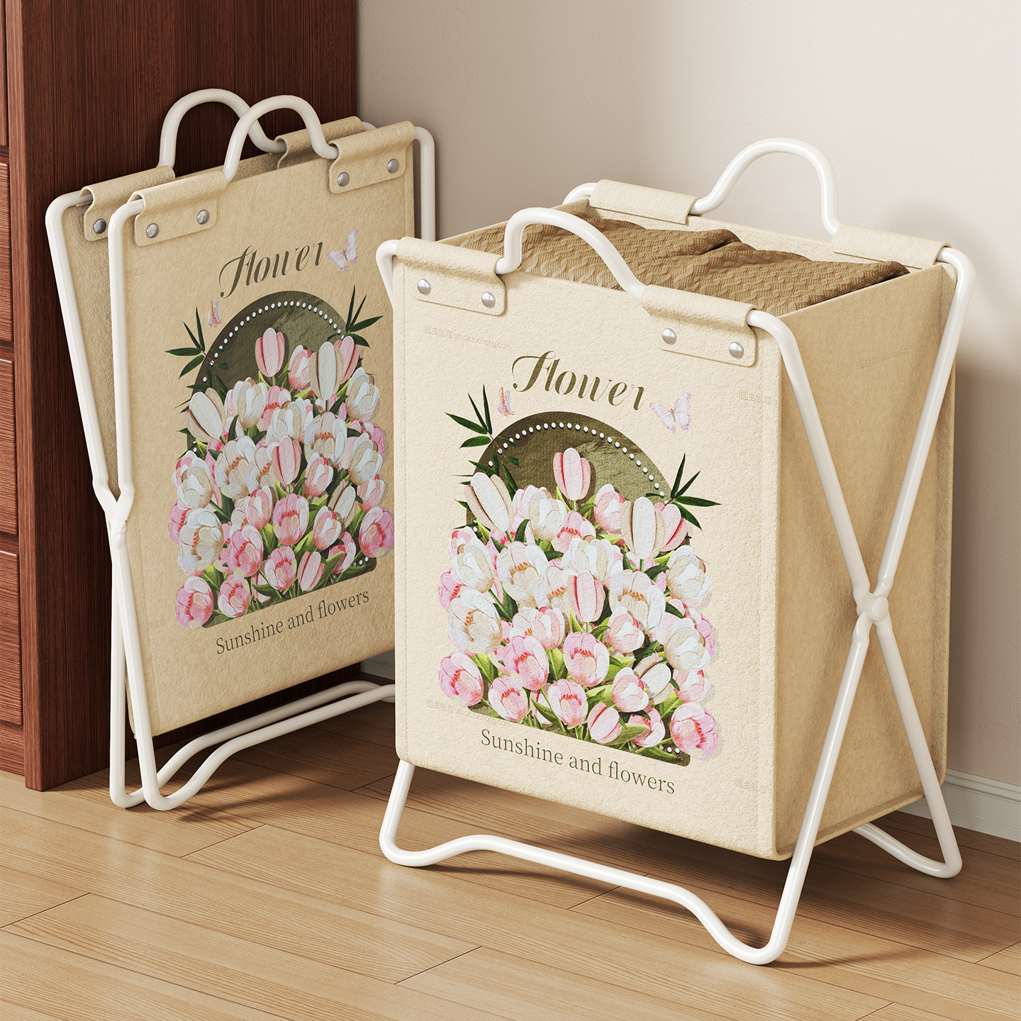 脏衣服收纳筐卧室可折叠