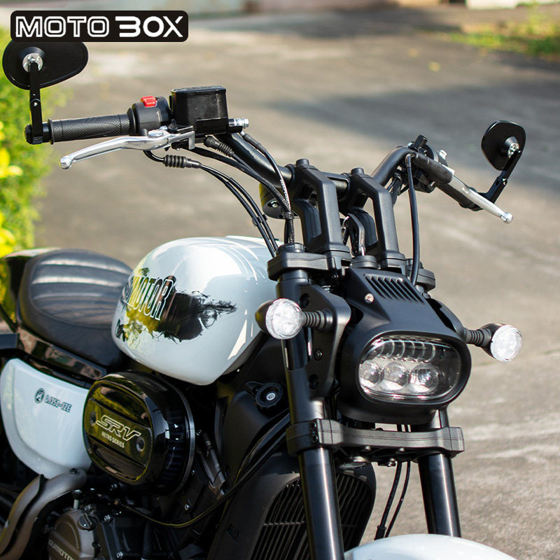 钱江qj闪350改装小燕把手把 方向龙头车把小雁把改善姿态专用配件