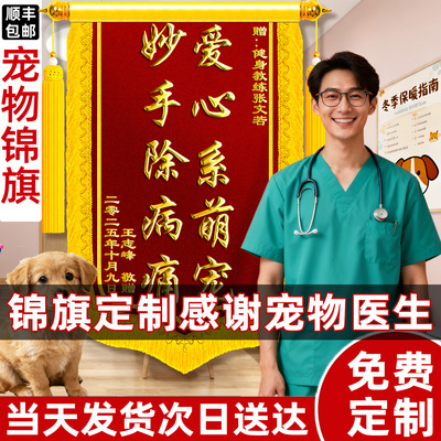 【顺丰包邮】医生锦旗感谢医生