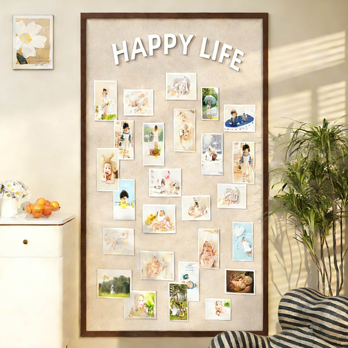 毛毡板墙贴照片墙背景板高级感客厅墙面装饰展示板家庭组合相框免打孔软木墙板拍立得相片墙创意相册墙留言板,文具电教/文化用品/商务用品,软木板/照片板/毛毡板,淘宝优惠券,粉丝福利购,淘宝优惠卷