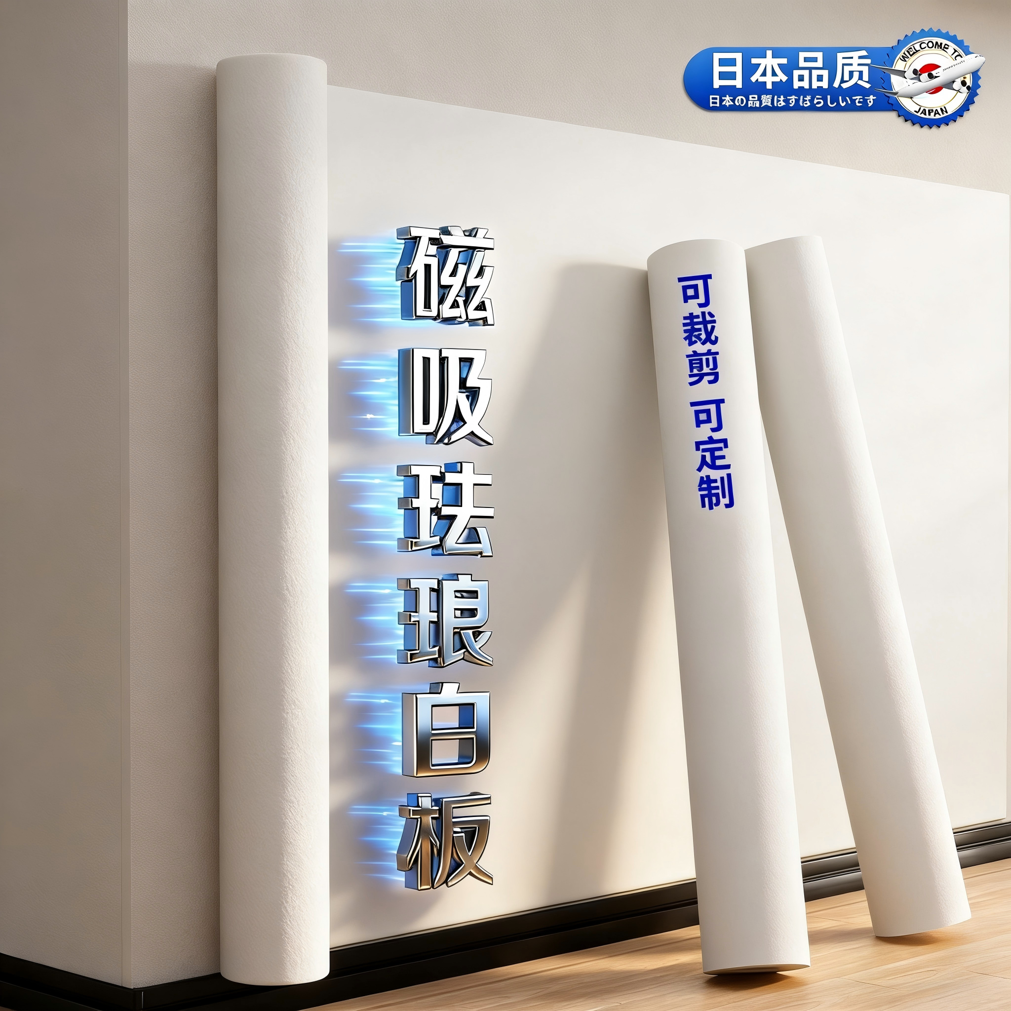 强磁吸珐琅白板家用儿童墙面收纳厨房专用照片墙定制墙贴镀锌板黑板哑光磁力配件置物架展示板冰箱贴法兰平替,文具电教/文化用品/商务用品,白板,淘宝优惠券,粉丝福利购,淘宝优惠卷