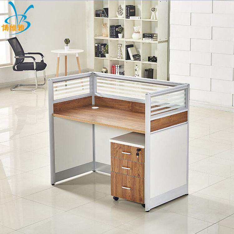 屏BWY-1002厂家风工作位 约工现代职员办公桌椅组简合 四人位员位