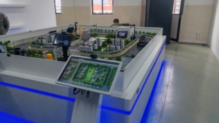 智能交通驾驶教学沙盘，智能停车场沙盘，高速公路沙盘高架桥沙盘