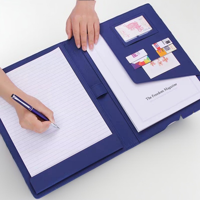 商务文件夹a4资料夹办公文件夹板设计师量房本4S销售经理夹合同本