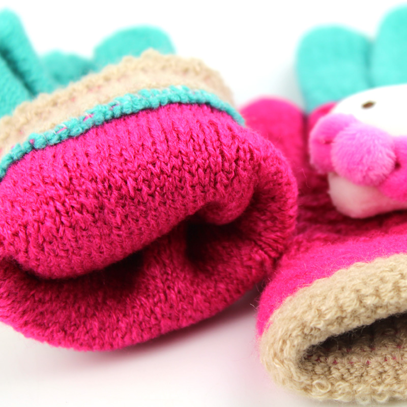 Gants pour fille HELLO KITTY en acrylique - Ref 2150131 Image 5
