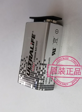 美国原装进口锂电池ULTRALIFE欧特来U9VL-J-P 9V 1200mah仪表