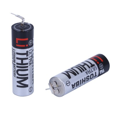 ULTRA Li THIUM ER6V/3.6V 带焊脚焊接电路板电池MR-J2M-BT 电池