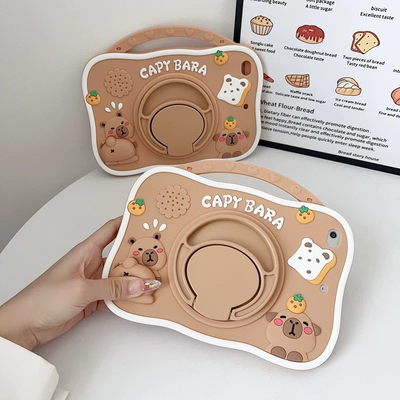 适用华为平板保护套卡通硅胶