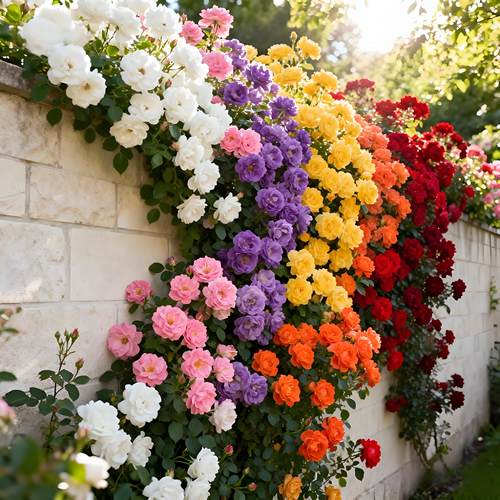 无刺蔷薇花苗爬藤四季老桩