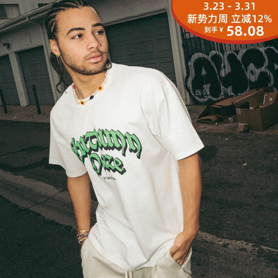 AUTUMNDAZE立体LOGO印花短袖