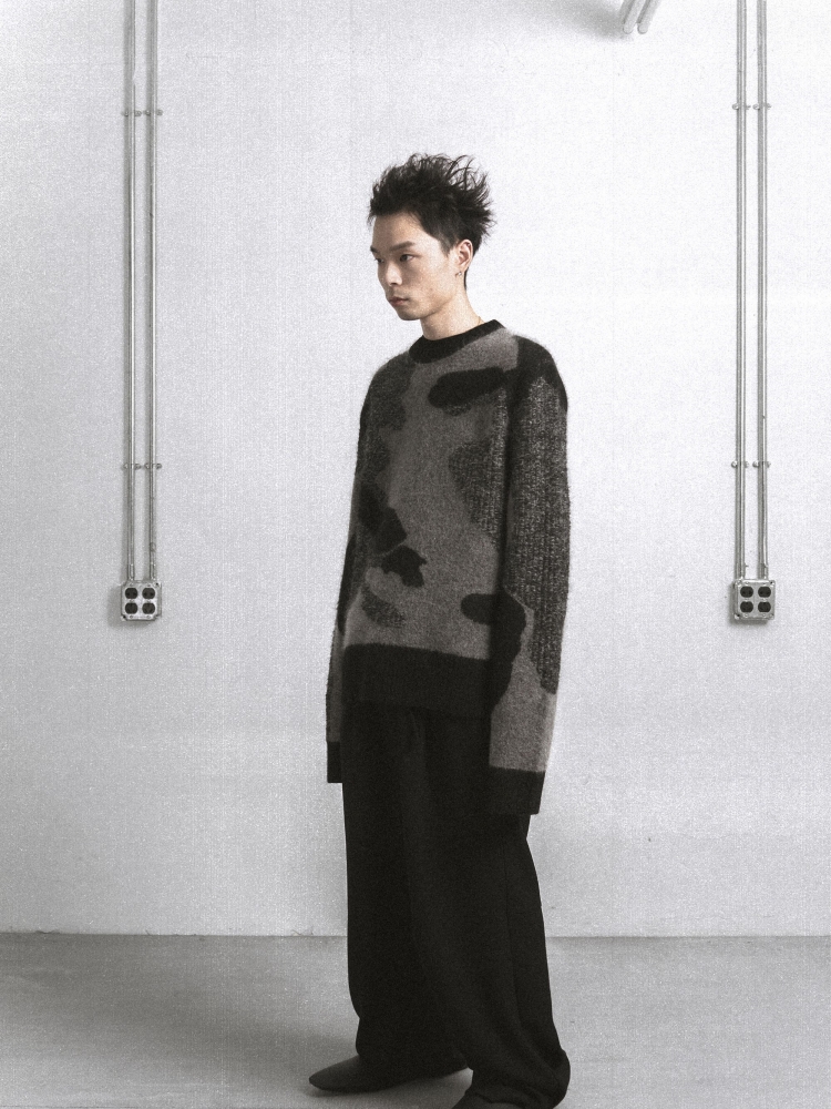 地理风貌毛衣ATTEMPT针织衫