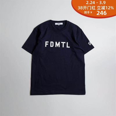 FDMTL短袖日系复古胸前LOGO
