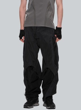 HAMCUS 24SS两色可拆解拼接长裤 VM00824-1