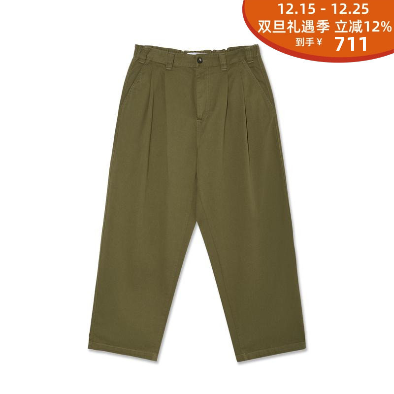 POLAR24AW灯笼束脚工装裤