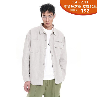 EGOFETCH工装衬衫厚款夹克