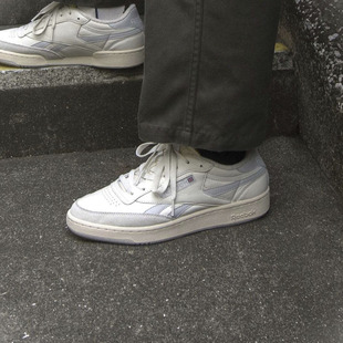 REEBOK锐步 CLUB C REVENGE VINTAGE经典款男款休闲板鞋100034034
