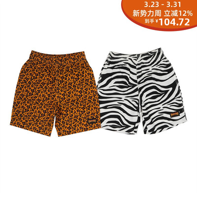 THRASHER动物印花短裤