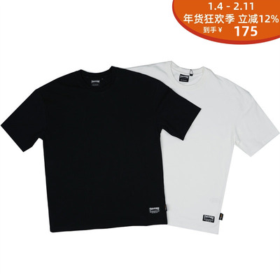 THRASHER短袖T恤纯色宽松