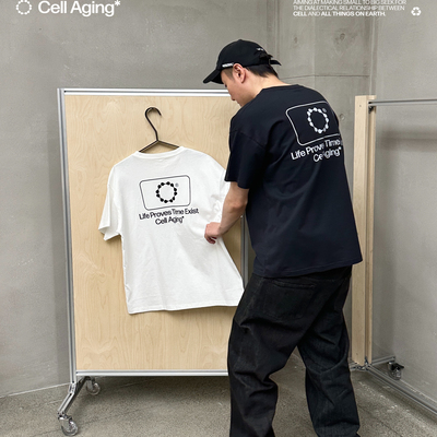 CELLAGING经典标语logo短袖T恤
