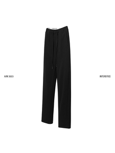 ATTEMPT 简约针织长裤 KNIT PANTS 23AW 艺术设计新中式潮牌裤装