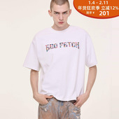 FETCH BALLS 彩色珍珠LOGO印花短袖 EGO T恤 MULTICOLOR LOGO 25SS