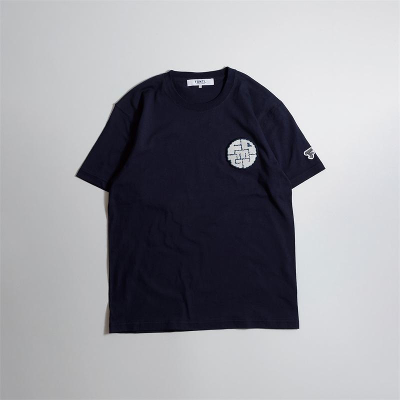 FDMTL短袖左胸饼干圆形LOGO