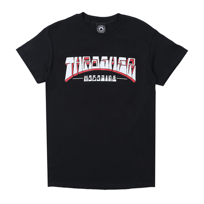 字母印花街头潮流THRASHER短袖