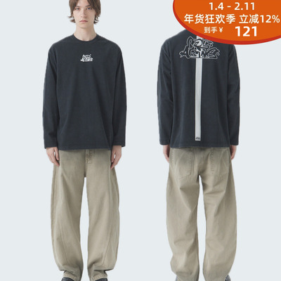 CELLAGING做旧涂鸦长袖