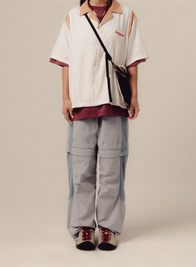 FTMD 小屁孩 24SS FUTUREMADE STUDIO 双拼口袋拼接长裤 TWO-WAY