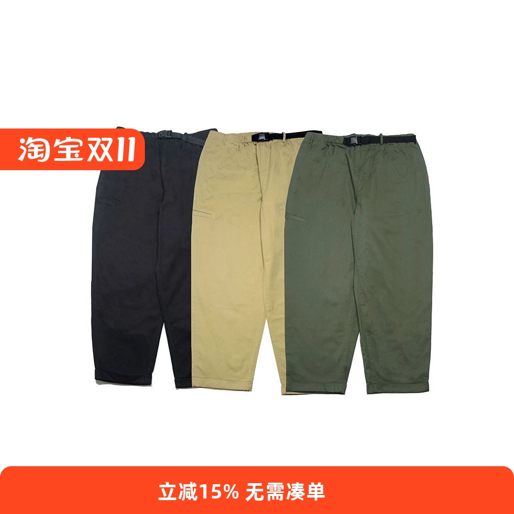 RADIUM男装宽松日系休闲裤直筒裤