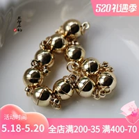 Магнитное ожерелье, аксессуар ручной работы, аксессуары, браслет, 14 карат, золотой цвет, DIY