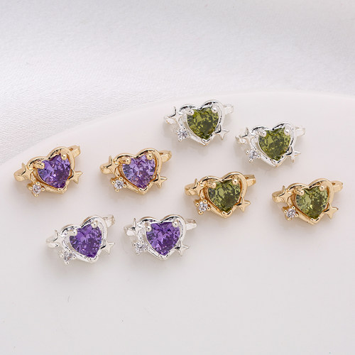 临兰铜包金镀金镀银镶锆石排扣