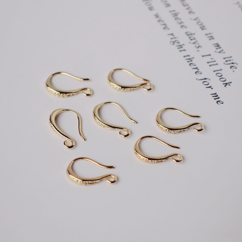 14K包金镀真金保色简约复古弧形耳钩diy手工饰品古风耳饰耳环配件,饰品/流行首饰/时尚饰品新,其他DIY饰品配件,淘宝优惠券,粉丝福利购,淘宝优惠卷