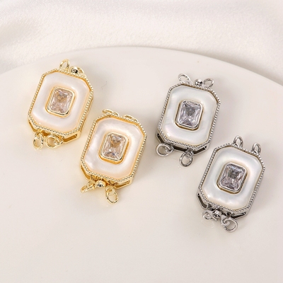 临兰双排链接插扣包金镀金保色