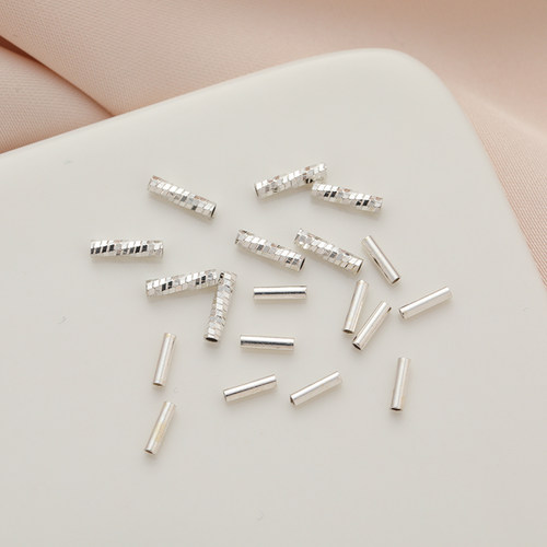 临兰纯银直管不褪色不过敏