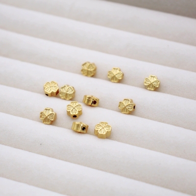 临兰古法包金镀金保色隔珠配饰