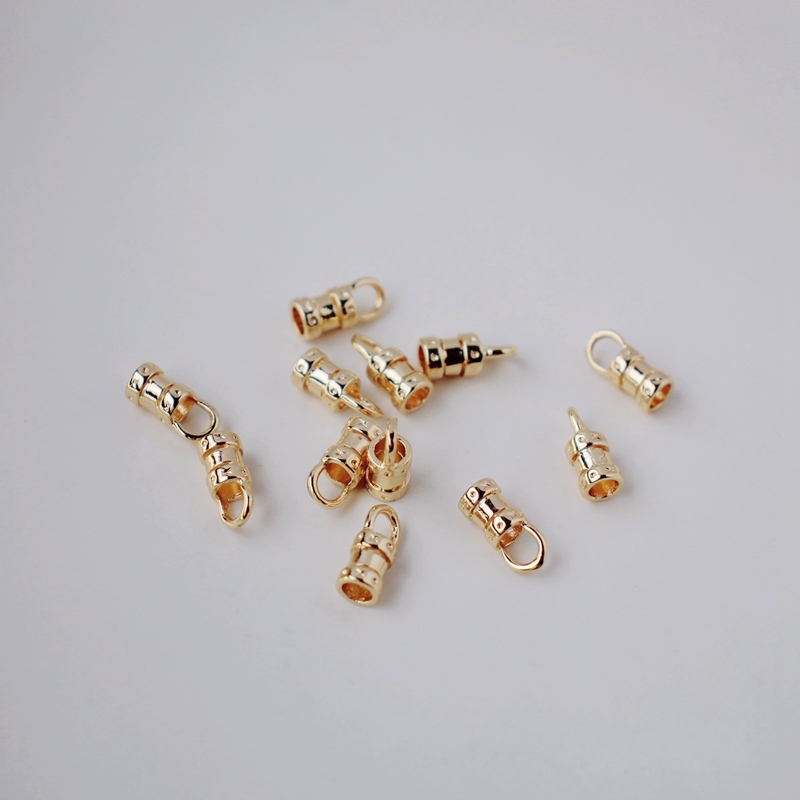 包金镀金保色万能夹扣红绳手镯