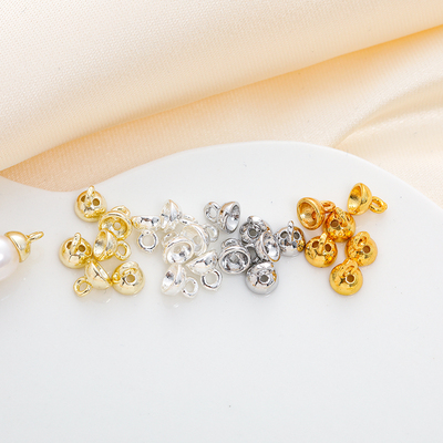 临兰铜包金镀金保色藏线扣藏线圈