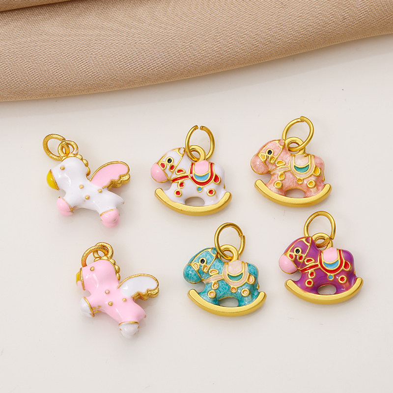 沙金包金镀金合金滴油小马吊坠瑶瑶马本命年马上有钱挂坠吊饰坠子,饰品/流行首饰/时尚饰品新,其他DIY饰品配件,淘宝优惠券,粉丝福利购,淘宝优惠卷