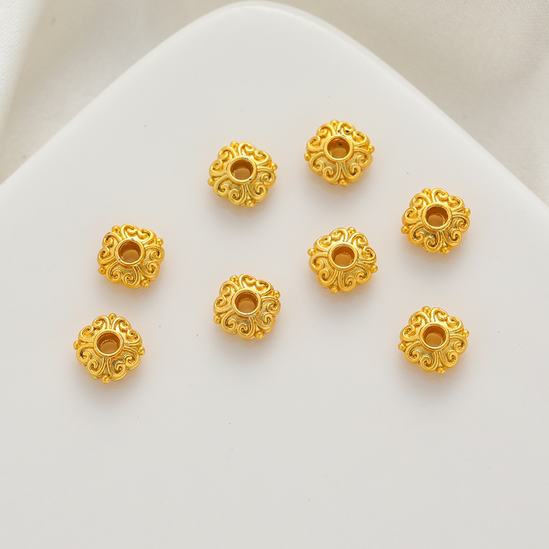 临兰包金镀金古法隔片隔珠