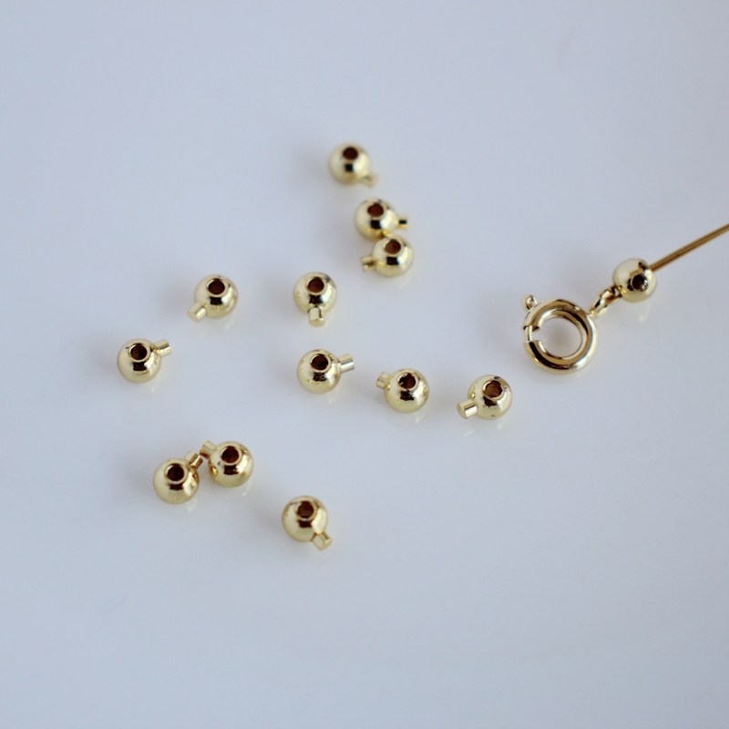 镀金鱼线卡扣手工串珠