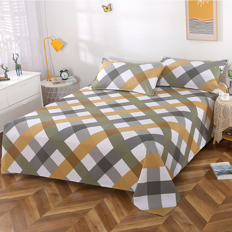 特价 颜色不全 全棉老粗布床单三件套 纯棉加厚夏凉床单被单枕套