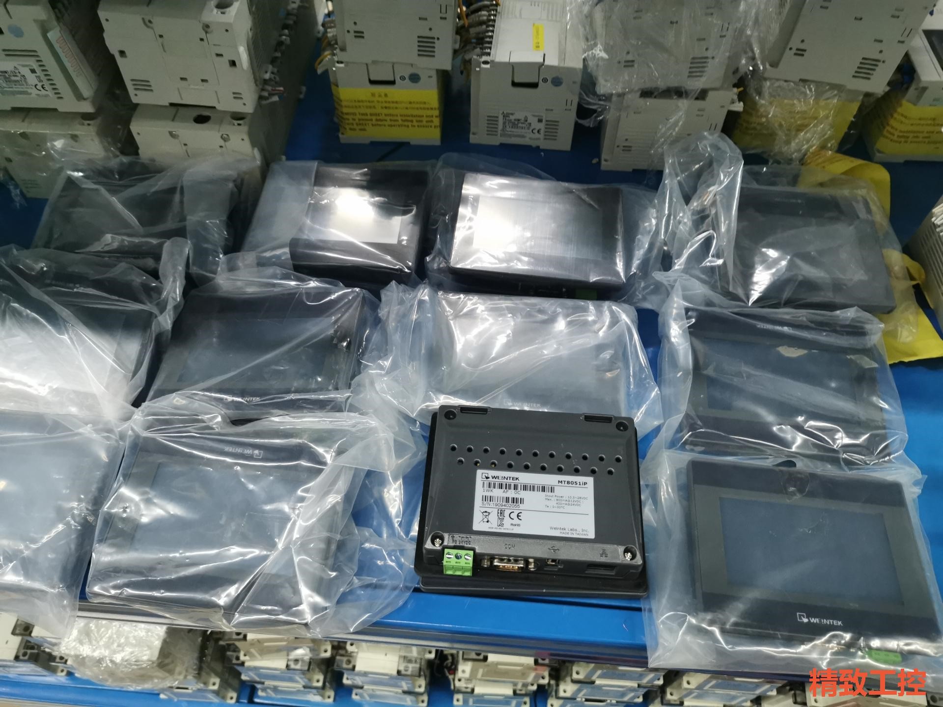 议价：威纶触摸屏，型号MT8051iP，现货15台，99新，质量包