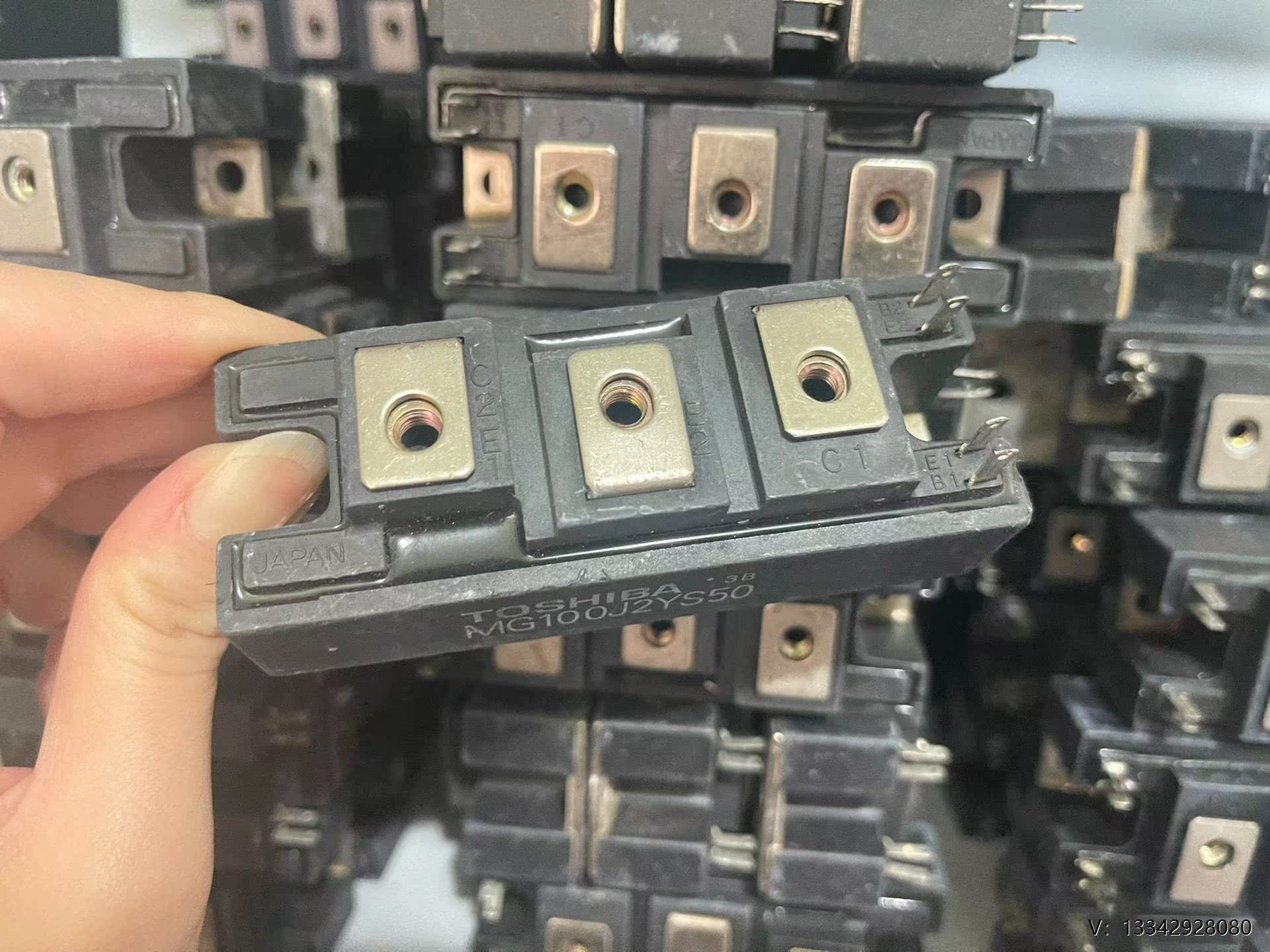 议价MG100J2YS50模块原装拆机功能质量包好，有需要联系我