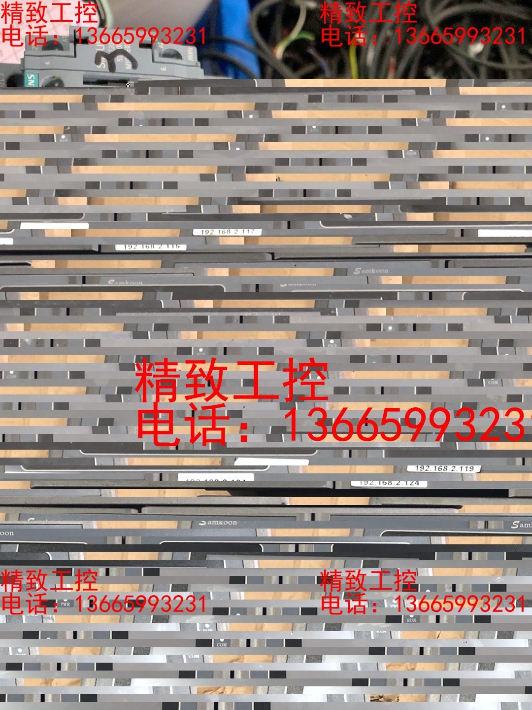 显控触摸屏 AK-070AS拆机8台，正面边缘有一些大小不