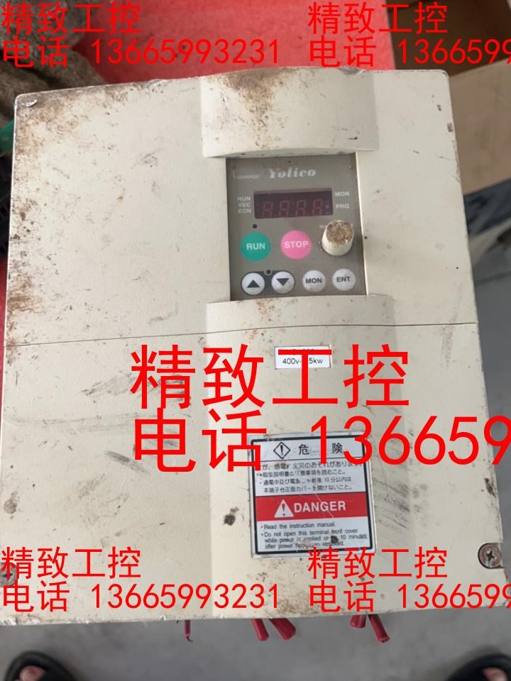 急售5.5kw,380v yolico变频器yd15p5-t