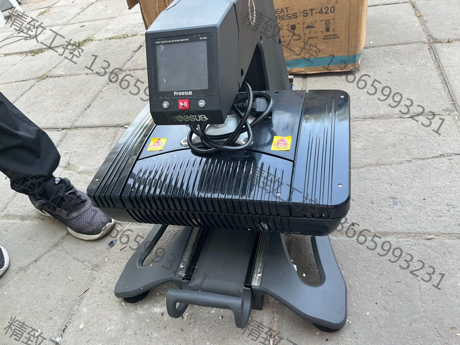 议价产品:FREESUB热转印机ST420便宜处理 功能正常 - 实物图